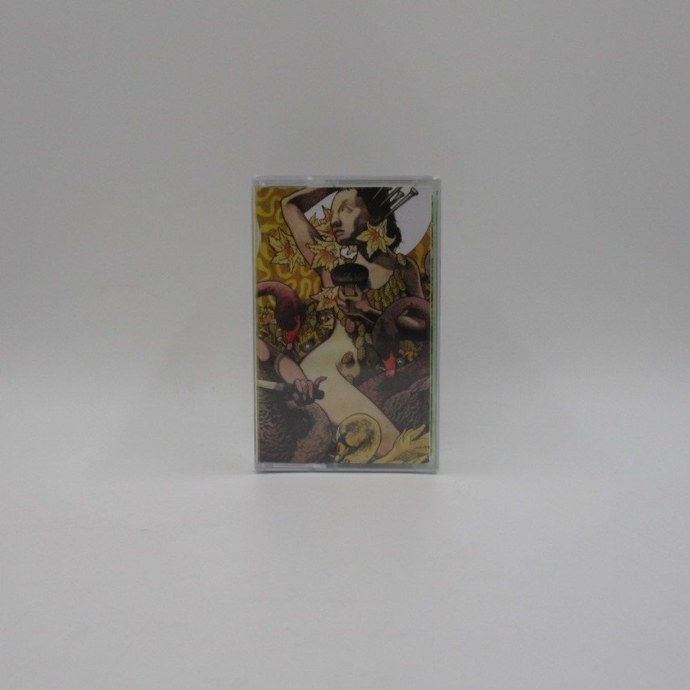 Baroness Yellow & Green All Over Print 2X Audio Cassette Tape Relapse Records